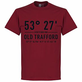 Manchester United Home Coordinate Tee - Chilli Red