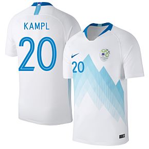 Slovenia Home Kampl 20 Jersey 2018 / 2019 (Fan Style Printing)