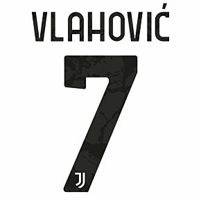 Vlahović 7 (Official Printing) - 21-23 Juventus Home KIDS