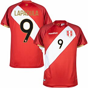 20-22 Peru Away WC Qualifiers Shirt + Lapadula 9 (Fan Style Printing)