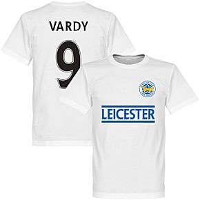 Leicester City KIDS Vardy Team Tee - White