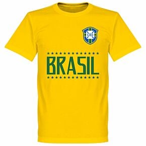 Brazil Team Tee - Yellow