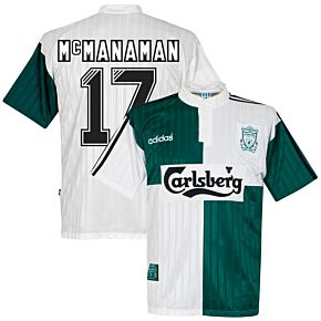 adidas Liverpool Away Jersey 1995-1996 McManaman 17 USED Condition (Good) - Size XL