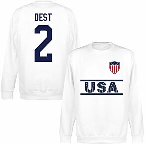 USA Team Dest 2 Sweatshirt - White
