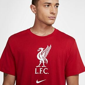 20-21 Liverpool Evergreen T-Shirt - Red