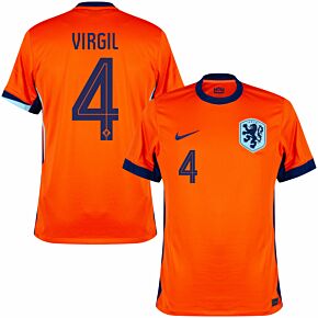 24-25 Holland Home Shirt + Virgil 4 (Official Printing)
