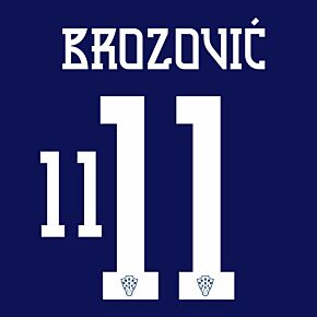 Brozović 11 (Official Printing) - 22-23 Croatia Away