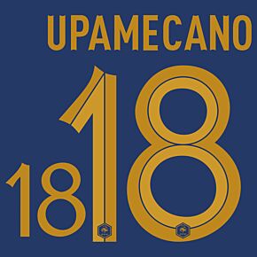 Upamecano 18 (Official Printing) - 22-23 France Home