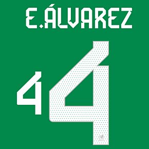 E.Álvarez 4 (Official Printing) - 22-23 Mexico Home