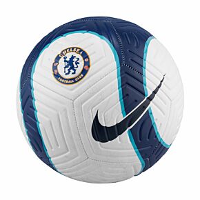 22-23 Chelsea Strike Football - White/Blue -(Size 4)