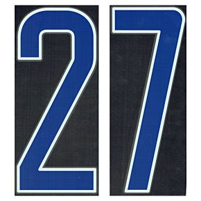 Individual Back Number - 02-03 Croatia Home Official Numbers
