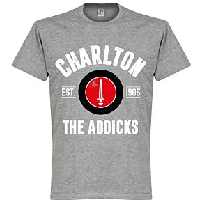 Charlton Athletic Established Tee - Grey