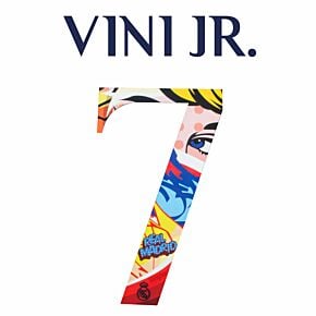 Vini Jr 7 (Pre-Season Printing) - 23-24 Real Madrid Home
