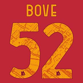 Bove 52 (Official Printing) - 23-24 AS Roma Home