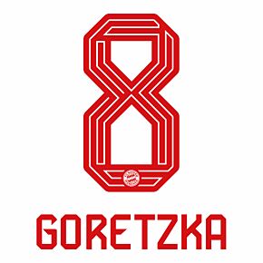 Goretzka 18 (Official Printing) - 23-24 Bayern Munich Home