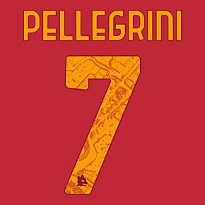 Pellegrini 7 (Official Printing) - 23-24 AS Roma Home