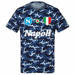 Napoli Team T-shirt - Camo Blue