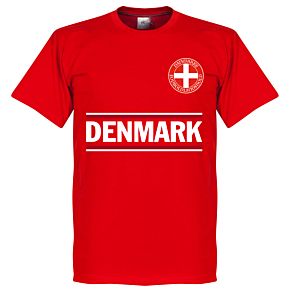 Denmark Team Tee - Red