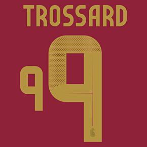 Trossard 9 (Official Printing) - 24-25 Belgium Home