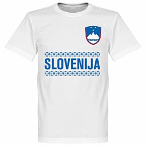 Slovenia Team Tee - White
