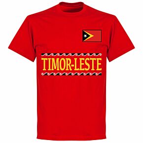 Temor-Leste Team T-shirt - Red