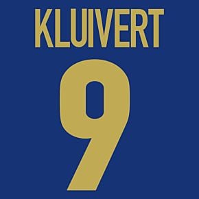 Kluivert 9 - 98-99 Centenary Flex Name and Number Transfer