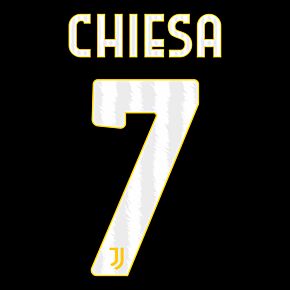 Chiesa 7 (Official Printing) - 23-24 Juventus Home
