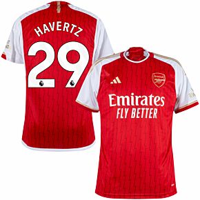 23-24 Arsenal Home Shirt + Havertz 29 (Premier League)