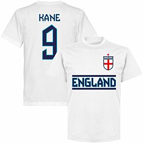 England Kane 9 Team KIDS T-shirt - White