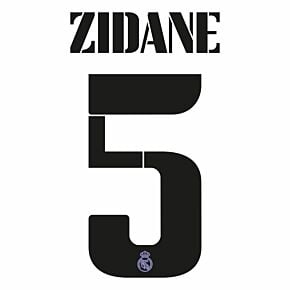 Zidane 5 (Official Printing) - 22-23 Real Madrid Home/Away