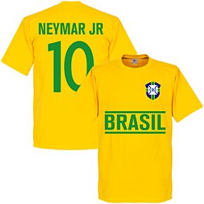 Brasil Neymar Jr Team Tee - Yellow