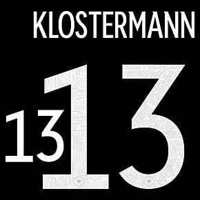 Klostermann 13 (Official Printing) - 20-21 Germany Away