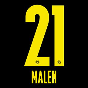 Malen 21 (Official Printing) - 21-22 Borussia Dortmund Away
