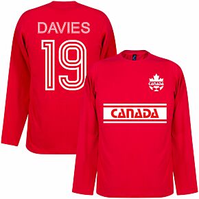 Canada Davies 20 Team L/S T-shirt - Red