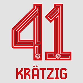Krätzig 41 (Official Printing) - 23-24 Bayern Munich Home