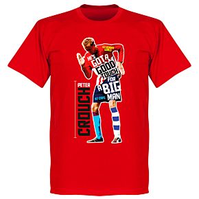 Peter Crouch Tee - Red