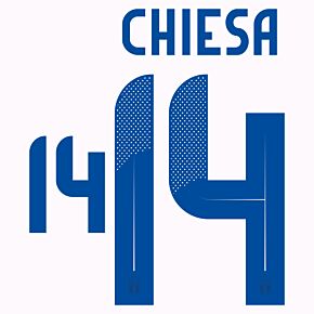 Chiesa 14 (Official Printing) - 24-25 Italy Away