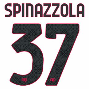 Spinazzola 37 (Official Printing) - 23-24 AS Roma Away