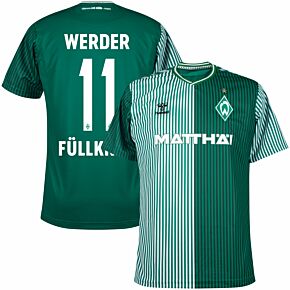 23-24 Werder Bremen Home Shirt + Füllkrug 11 (Official Printing)
