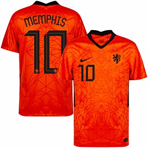 20-21 Holland Home Shirt + Memphis 10 (Official Printing)