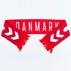 22-23 Denmark Fan Scarf - Red/White