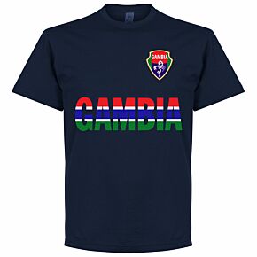Gambia Team Tee - Navy