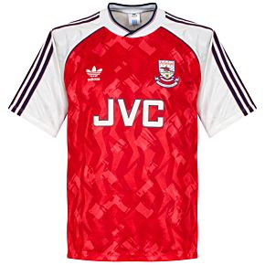 adidas Arsenal 1991-1992 Home Jersey - USED Condition (Great) - LEAGUE CHAMPIONS PRINT - Size L