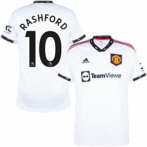 22-23 Man Utd Away Shirt + Rashford 10 (Premier League)
