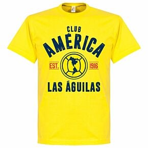Club America Established Tee - Yellow