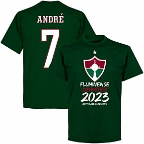 Fluminense Copa Libatadores 2023 Andres 7 T-shirt - Bottle Green