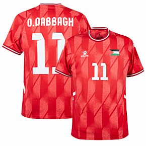 2024 Palestine Home Shirt + O.Dabbagh 11 (Fan Style)