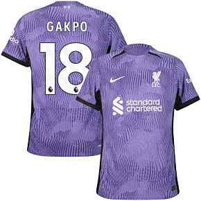 23-24 Liverpool Dri-Fit ADV Match 3rd Shirt + Gakpo 18 (Premier League)