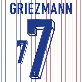 Griezmann 7 (Official Printing) - 24-25 France Away