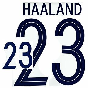 Haaland 23 (Official Printing) - 20-21 Norway Away